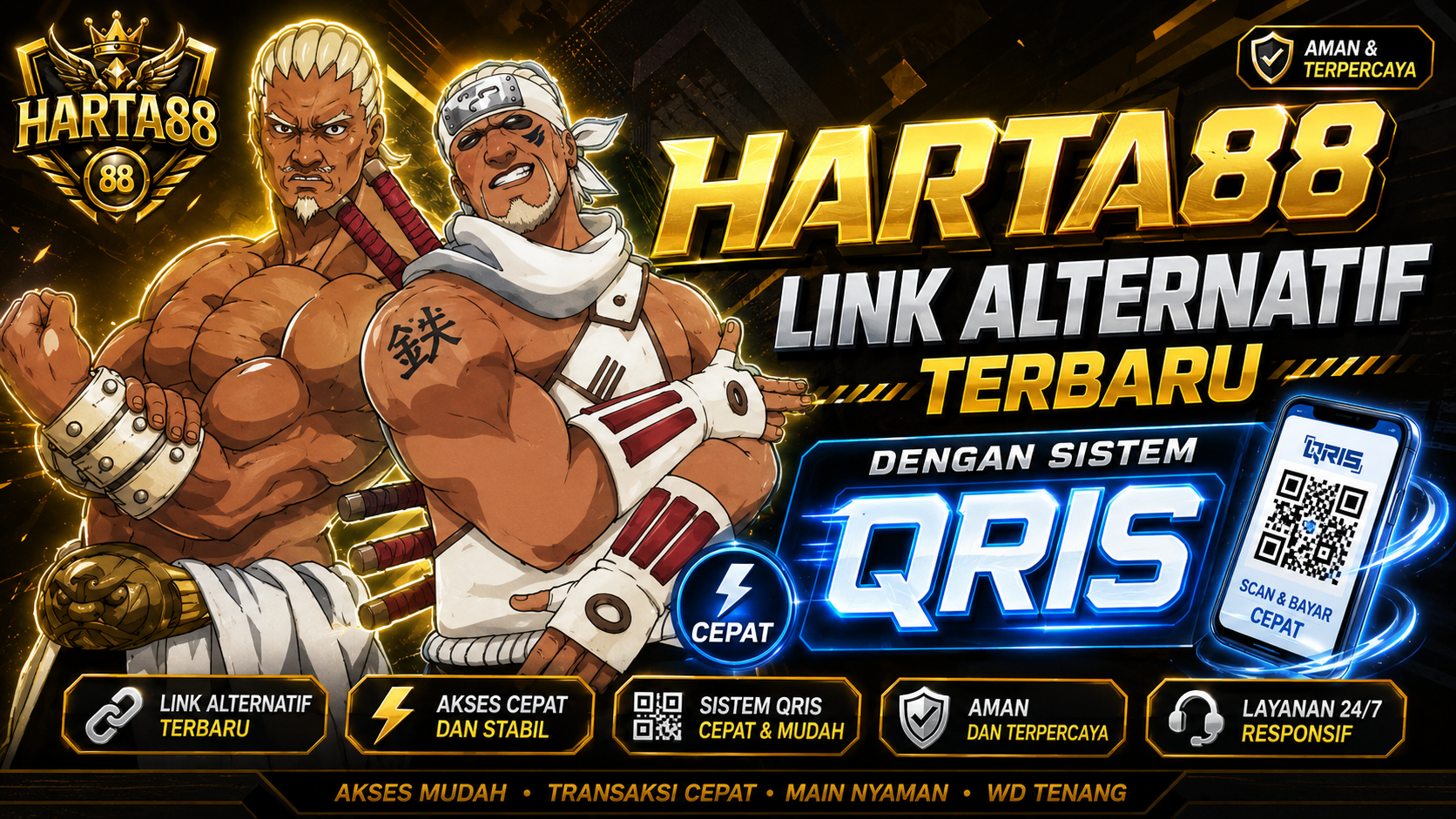 HARTA88 | Link Alternatif Terbaru dengan Sistem QRIS Cepat by Hey siriusly